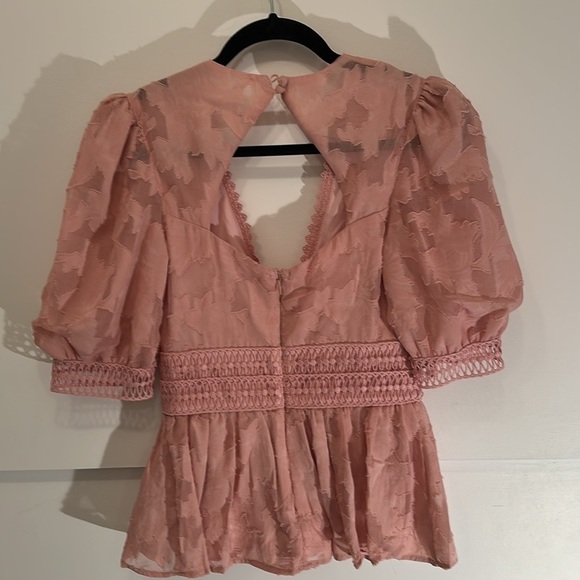 Lipsy stunning pink top never worn size small woman - Picture 10 of 10